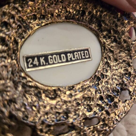 Vintage Fragonard Wall Hanging Courting Couple - Picture 4 of 6